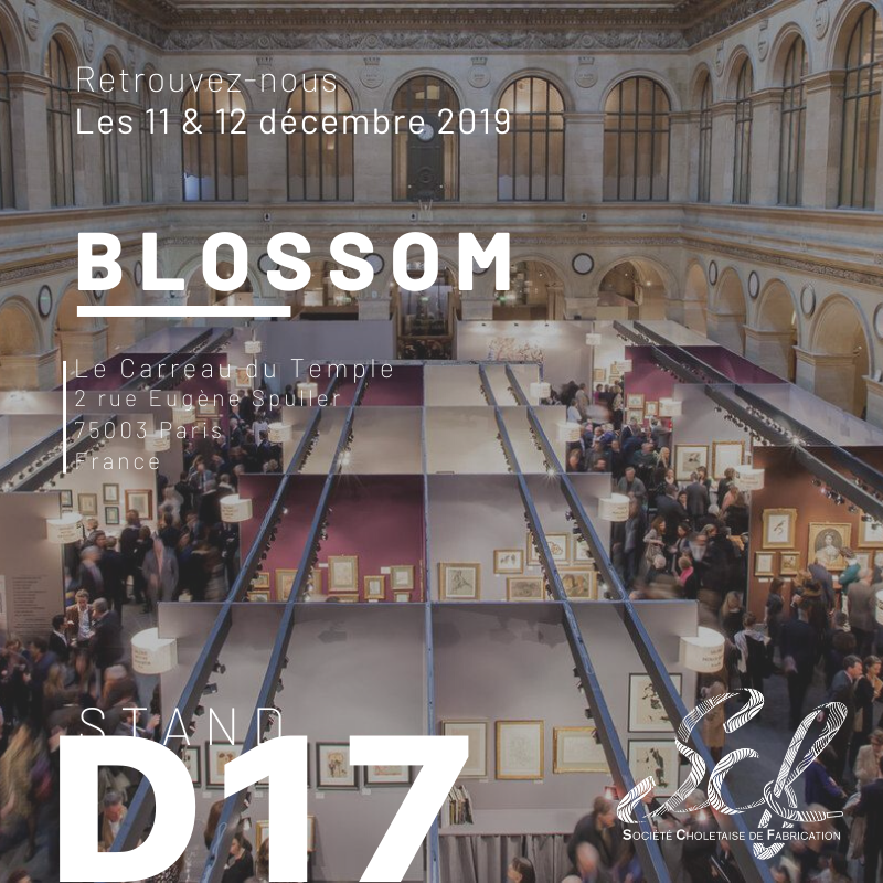 Vous souhaitez découvrir notre nouvelle collection printemps / été 2021 ? Retrouvez - nous au Salon Blossom by Première Vision, les 11 & 12 décembre 2019 au Carreau du Temple à Paris. #Carreau du temple # SCF #Blossom #Made in France #Première vision #Salon #Nouvelleco’