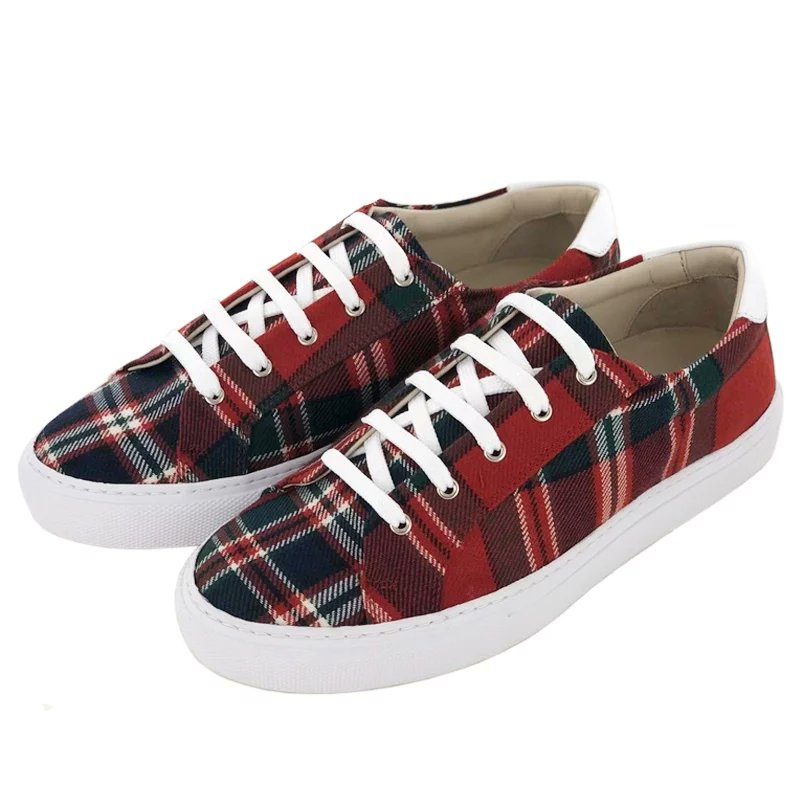 <a href="/ClanMacfarlane/">Clan MacFarlane</a> we created these #tartan trainers just for you scotlandshop.com/clothing/women…