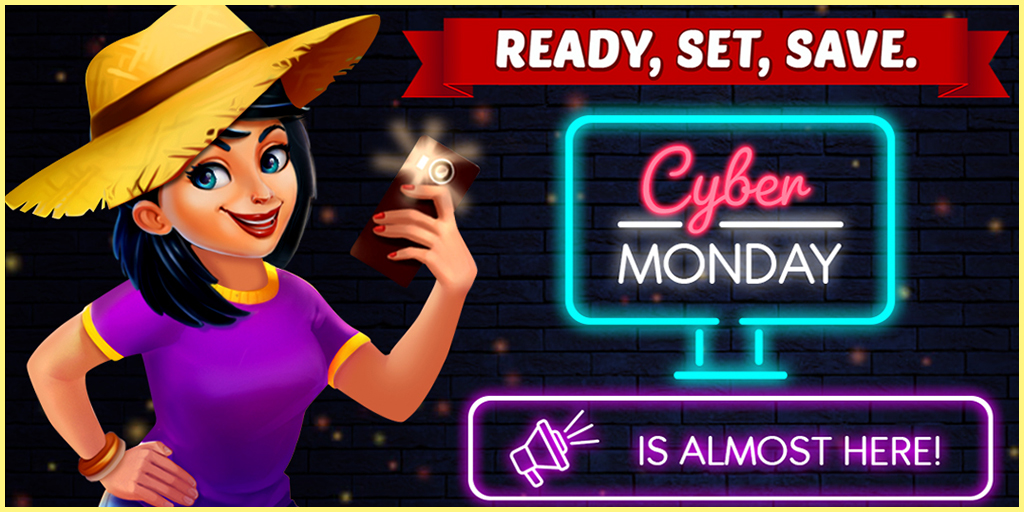 FlowmotionGames's tweet photo. 🔥🔥🔥Deals🔥🔥🔥
Do you know what would make your #CyberMonday even better? 
Stay Tuned and get the hottest deals of the season. ✨✨

Download our games and play them now! #CookIt - https://t.co/70ZLBmkdar
#KitchenCraze - https://t.co/CVqBSJIbSg https://t.co/Ti2nPXPdLS