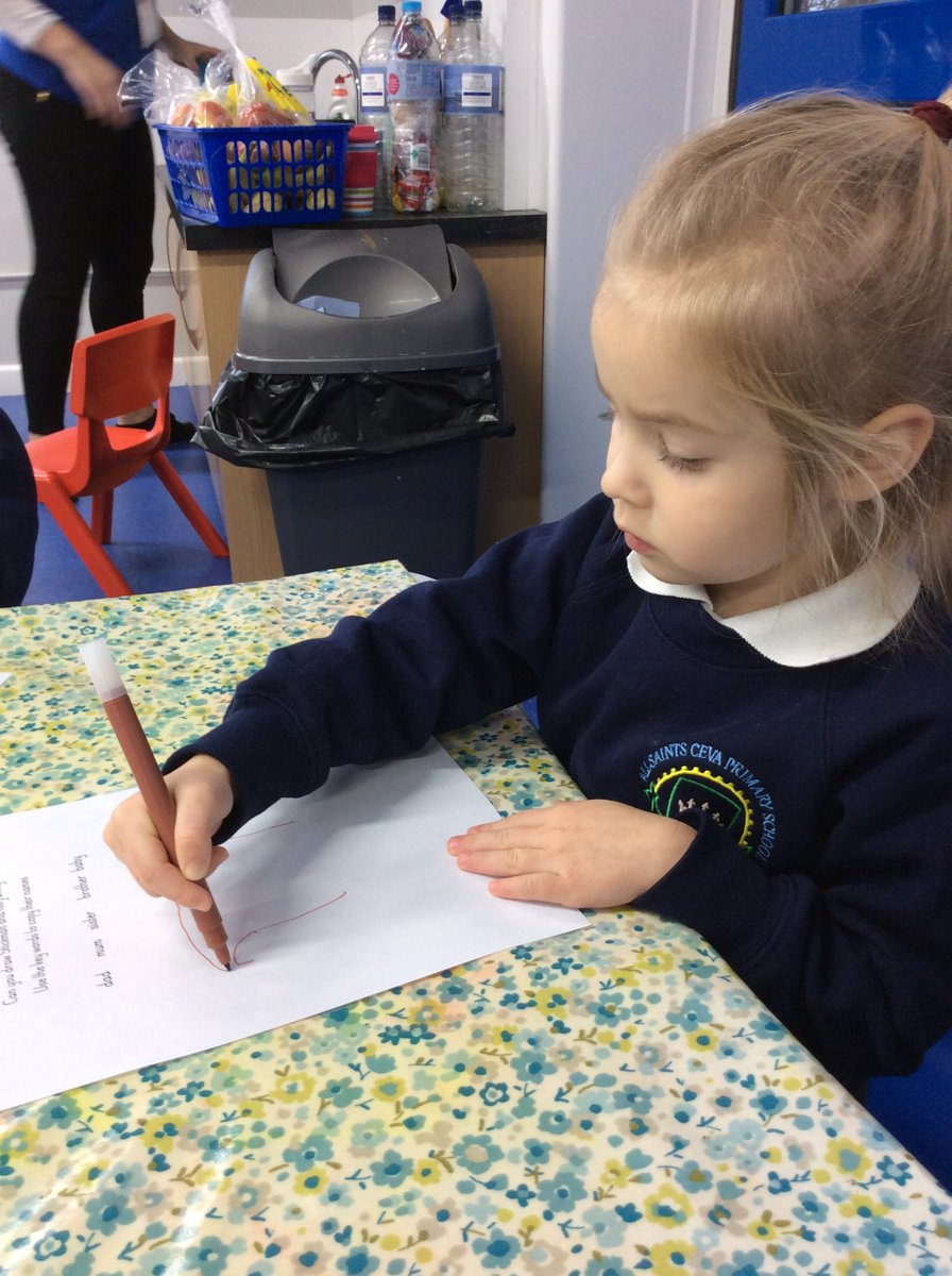Our children in Acorns have been busy writing all about Stickman! #weareallsaints #StickMan #inspirepassion