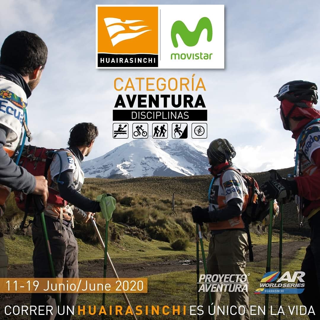 #CategoríaAventura ➡ 17ma edición #HUAIRASINCHI 2020 💪

- Kayak 
- Cuerdas
- Bicicleta de Montaña
- Trekking
- Orientación. 

¡Vivir el HUAIRASINCHI al máximo en etapas cortas será posible!

➡ Inscribe a tu equipo: bit.ly/2OTGZAj
📆 11 - 19 Jun