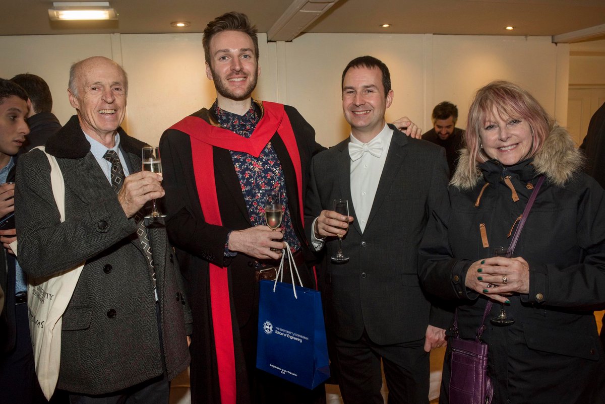 Me with <a href="/BMR_fire/">Benjamin Ralph</a> and parents, at the graduation reception last week.