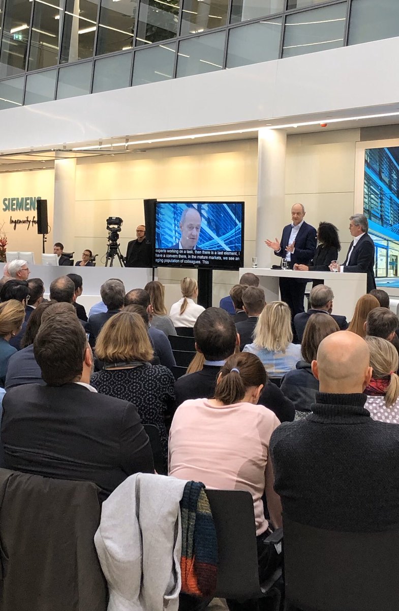 „#Competence and diversity - It’s a combination“ in Siemens, not an „either ... or“, <a href="/BuschRo/">Roland Busch</a>. Beyond the value of diversity known as imperative for innovation, fairness and robustness etc, it’s also „about the #trust, understanding people better“ to do meaningful business.