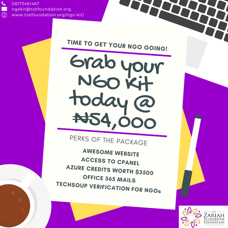 tzefoundation's tweet photo. #MondayMotivation

NGO KIT

You want to do more good?

Here is a service to broaden your NGO's impact,

+ In order to make it easier, this Kit is presently on a 67% disc. for N54,000.

For enquiries:
08173461467
For details:
https://t.co/zgGbJpt7AZ https://t.co/QR3fSIKp8E