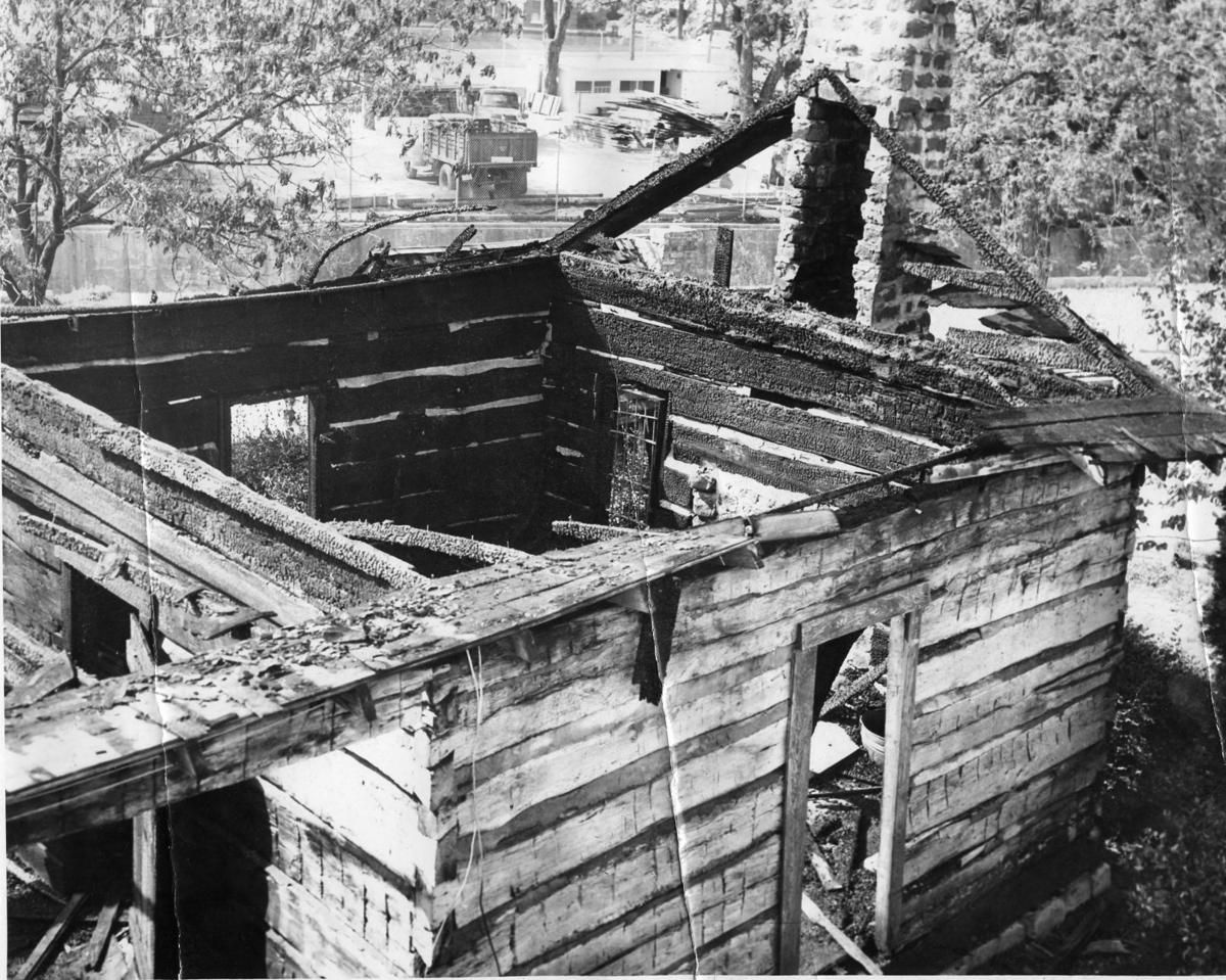 Historic Waco Foundation rebuilding 167yearold log cabin behind
