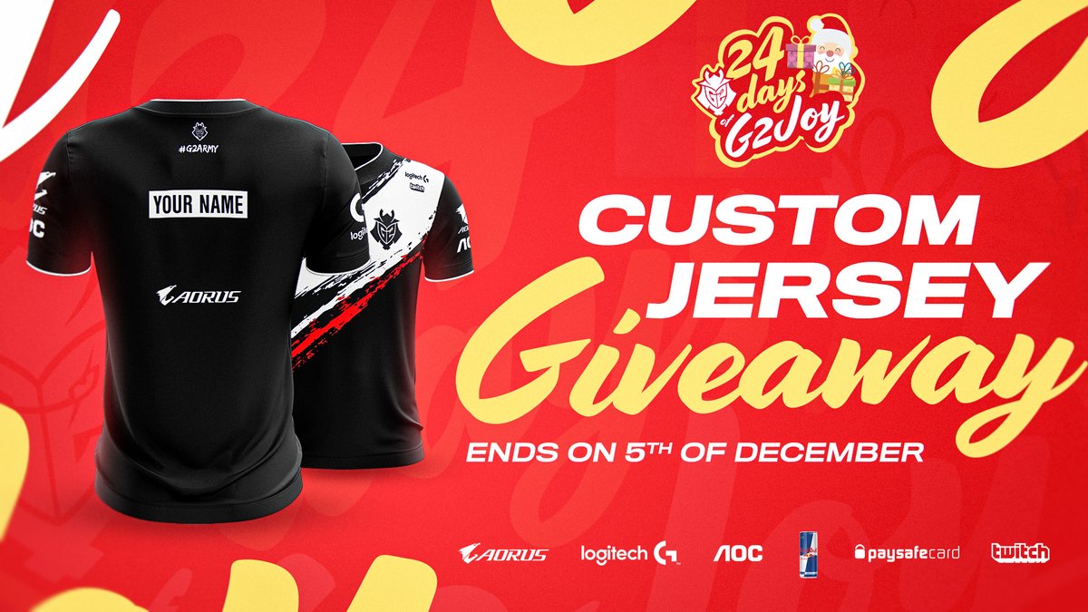 G2 Pro Player Jersey Giveaway! : r/G2eSports