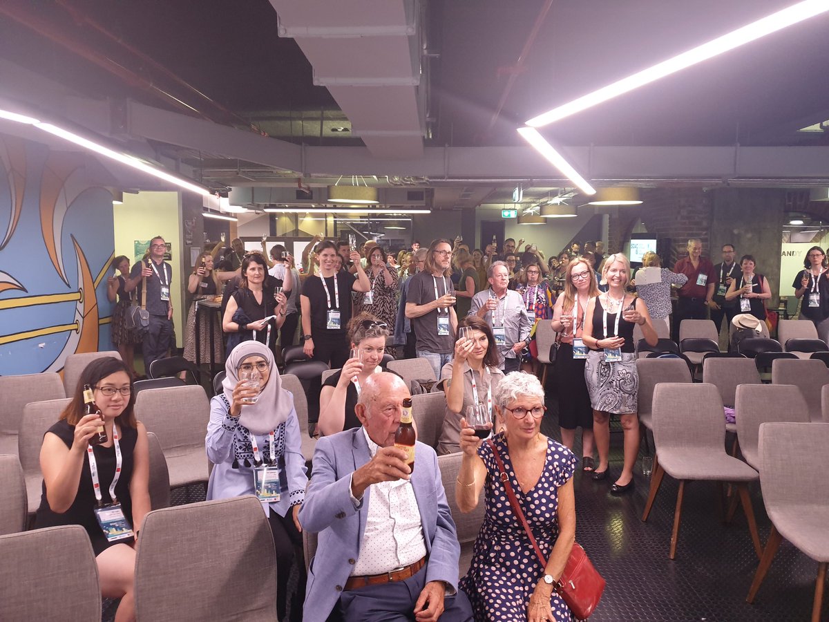 Planographer's tweet photo. BIG THNX 2 every1 for coming out 2nite for the #soac2019 welcome reception and #PatTroy Memorial Lecture. I hope u you all have a gr8 conference over the next few days.
@ACRN_SOAC @aecurn
๐๐ค๐๐ https://t.co/RbWl7lgnk7
