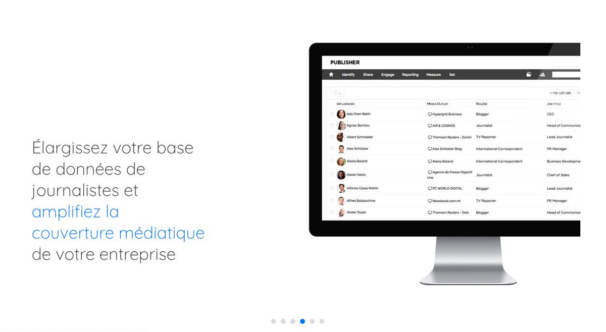 🔝 Réalisez vos campagnes sur une seule plateforme !  Découvrez comment Publisher, le logiciel RP vous aide à piloter votre réputation 
👇bit.ly/2QAV6vC