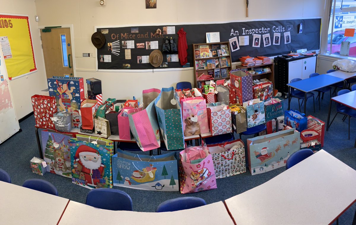 Wow! Thanks to all pupils and staff for their very kind donations to the Mr X Appeal this year. I’m sure you’ll make some children very happy indeed! <a href="/stjosephscomp/">St. Joseph's Catholic School</a>