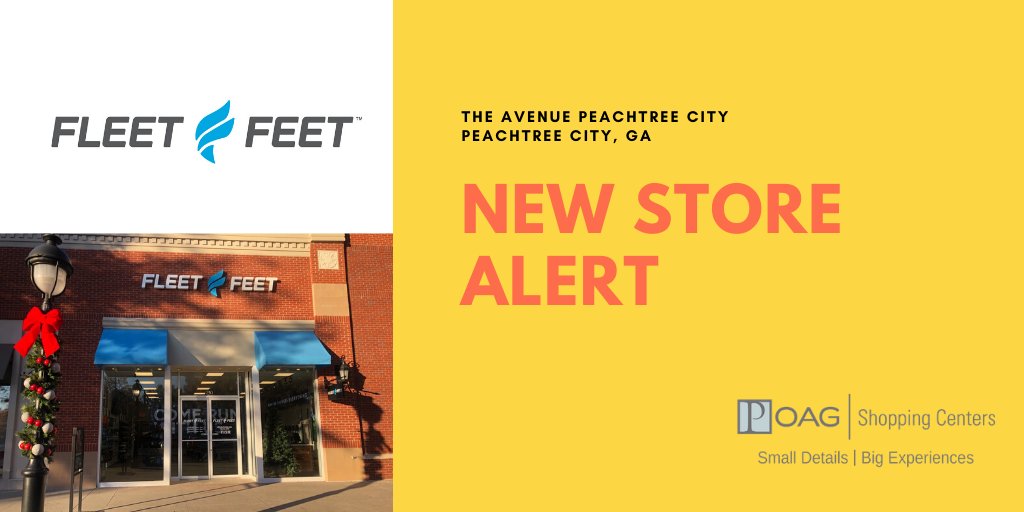 poagllc's tweet photo. Runners Rejoice!  @FleetFeetSports is now open at @TheAvePC https://t.co/jXQiXt8ut9