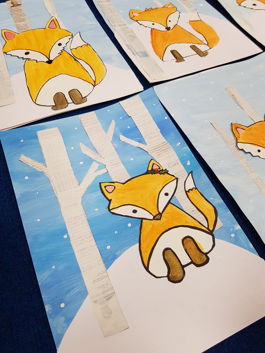 chesilcreative's tweet photo. Our #AfterSchoolArtClub #kids created these gorgeous fox pictures a couple of weeks ago. The children #painted and #drew and #collaged to create these beauties.
Give them a 👍 to show the children how much you like them 😊
#dorset #dorsetkids #dorsetkidsclub https://t.co/Z0NnIF9MLI