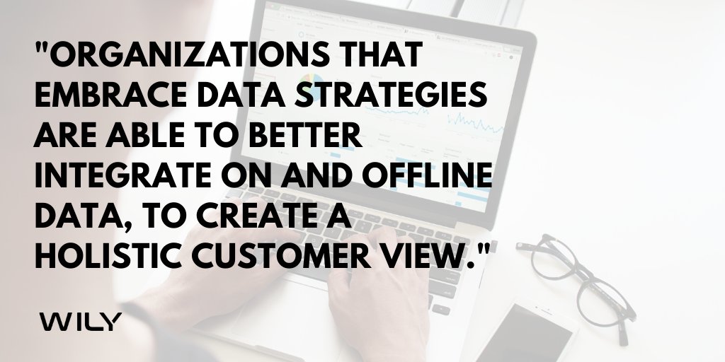 Organizations that embrace data strategies are able to better integrate on and offline data, to create a holistic customer view. | Learn more about tracking your engagement campaigns to enable brand success: ow.ly/GLNa50xpo7g