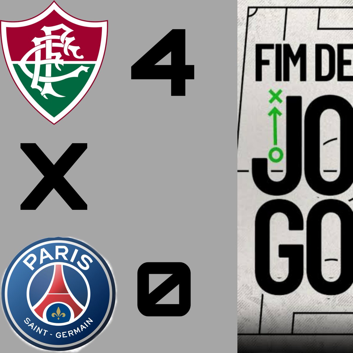 ExoticaSLE's tweet photo. Fim de jogo no Maracanã

Com esse baile pra cima do PSG o Fluminense garante seus 3 pontos importantíssimos para a briga pela ponta da tabela

#FluminensexPSG
#SLE2019 https://t.co/QyLOlW8SUS