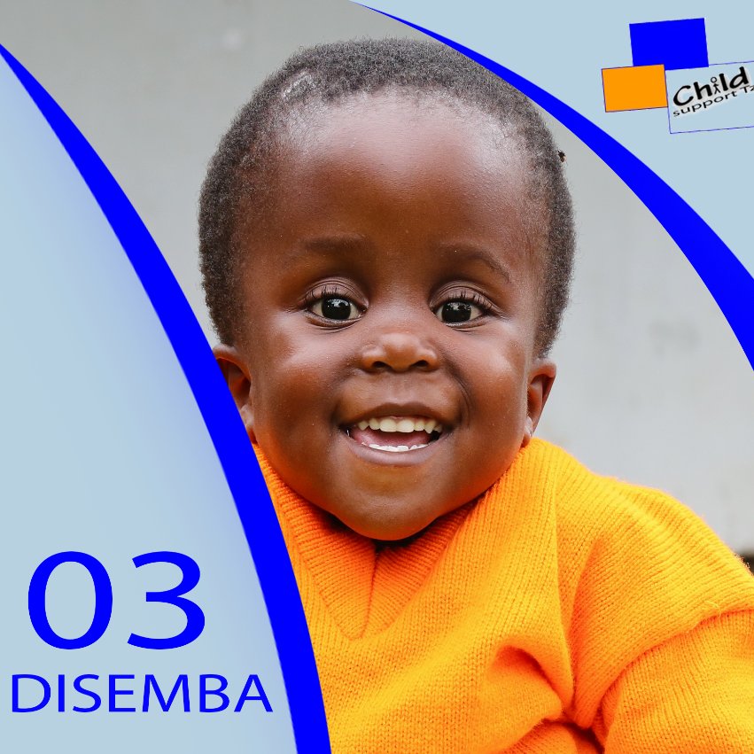 Child_supportTZ's tweet photo. 3 Disemba, Siku muhimu kwa Watu wenye Ulemavu Duniani na wadau mbalimbali kuadhimisha siku ya watu wenye ulemavu Duniani. CST inawatakia wadau wote wa masuala ya watu wenye ulemavu maandalizi mema kuelekea kilele cha Siku ya Watu wenye Ulemavu
#UlemavuSiKushindwa
#3December https://t.co/1wChhHJI4Z