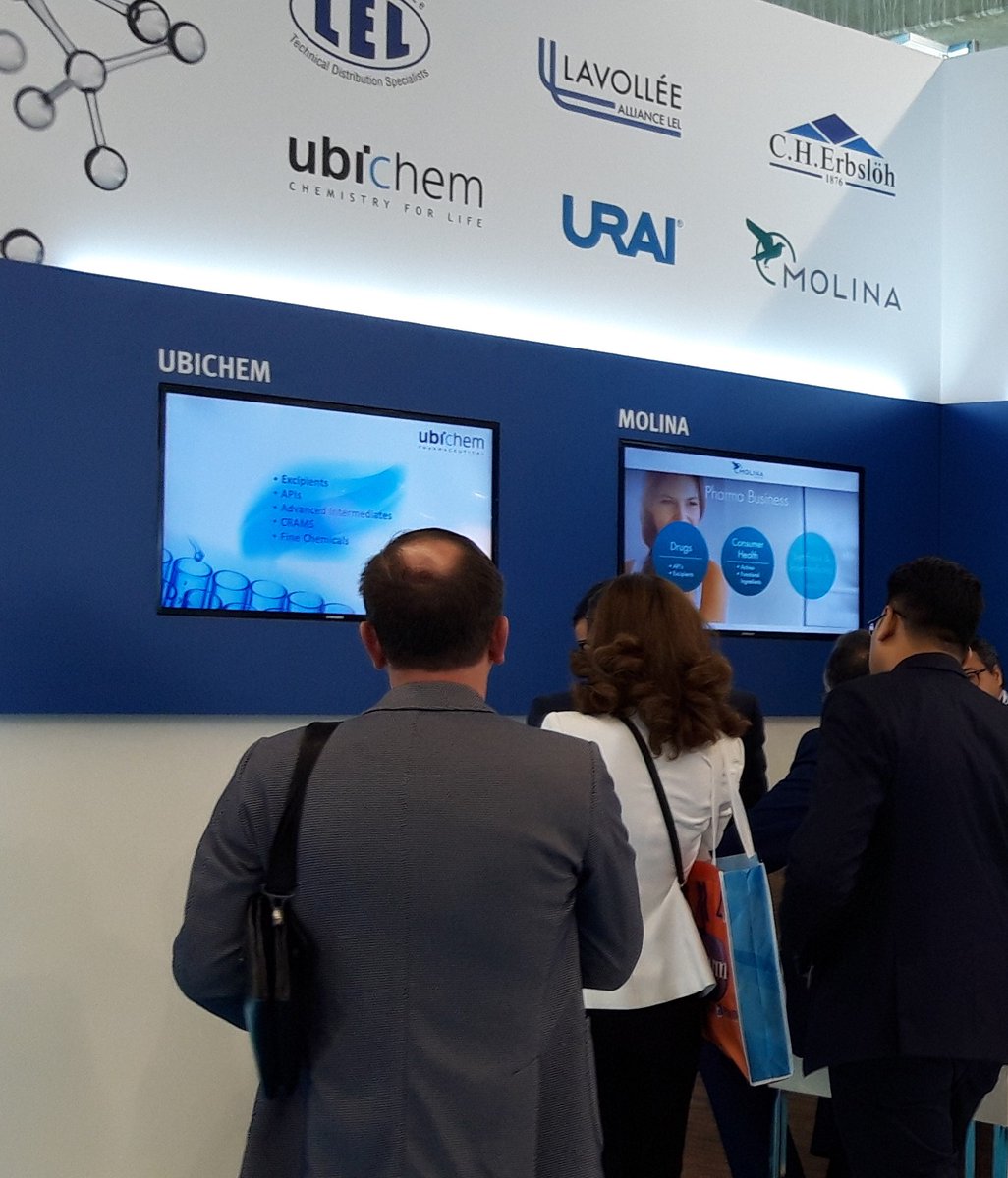 Imágenes de nuestra presencia en #CPHI, con stand propio y en colaboración con el Grupo LEL, que nos permite dar a nuestros clientes un know-how local con la fortaleza de un grupo internacional.  Este año, la feria cumplía su 30 edición en busca de la salud y el bienestar.