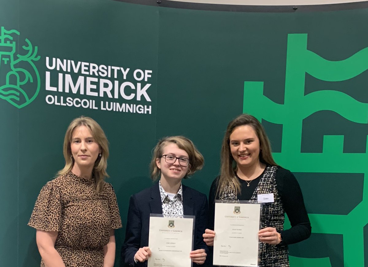StAlsCarrig's tweet photo. Congratulations to past pupils Ciara Hurley recipient of a “Women in Engineering Bursary” and Ellen Baker recipient of a “UL40 Scholarship Award” based on performance in the Leaving Certificate @UL #StAls #superstars https://t.co/TWI75FBC4e