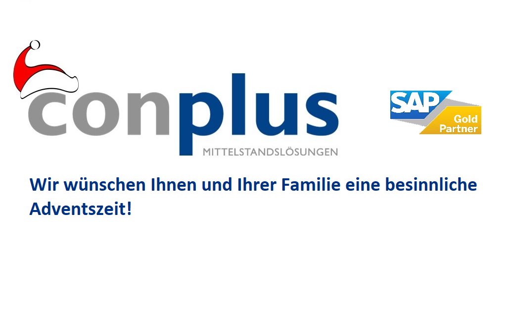 conplus's tweet photo. Freuen Sie sich während der Adventszeit auf viele interessante Informationen rund um die conplus, SAP und Business One!

#conplus #TeamConplus #SAP #BusinessOne #Advent #vorweihnachtszeit #business #goldpartner https://t.co/ppAJscpdIv