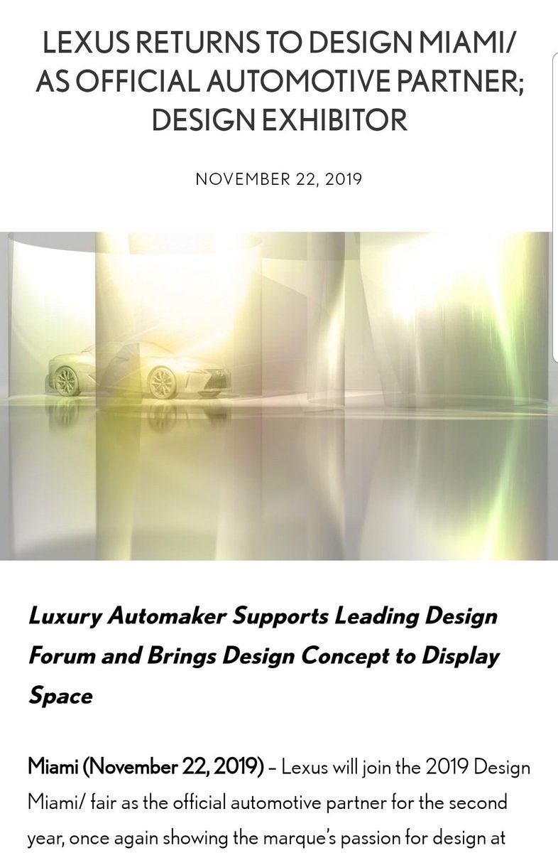 Troystudio's tweet image. Looking forward to participating in this #ArtBasel Panel w/ @Lexus @DesignMiami #TroySimmons