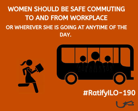 CenterUks's tweet photo. It's very important to provide safe public places for women so that they feel safe at work.

Let's not stop them from working, let's provide them safety.

END VIOLENCE AND HARASSMENT

#RatifyILO190 #Global16DaysofActivism #Endviolence #EndGBV #Uksreserearch https://t.co/vfKVmy8R8K