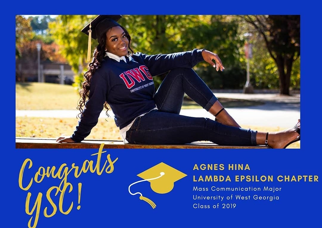 The Southeastern Region BOD would like to congratulate our December 2019 graduates.

We would be remiss if we didn't start off with the highest ranking collegiate in the Southeastern Region, YSC Agnes Hina.

Congratulations, Soror Hina!

#SERegionGrads #SERegionSGRho #Scholarship