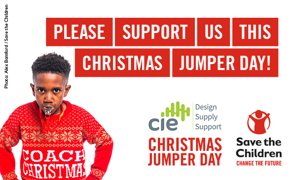 ciegroup's tweet photo. We are pleased to be taking part in Christmas Jumper day this year on Friday 13th December. In support of the Save the Children UK charity! If you wish to show support please donate on our just giving page: https://t.co/PmXx2gr0zj #savethechildren #charity #christmas #jumper https://t.co/ORuK0SlUvm