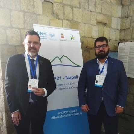 josepmariatost's tweet photo. The @SCP_RAC team prepared to start the #COP21Napoli #BarcelonaConvention! A great meeting hosted by italian authorities @minambienteIT @ComuneNapoli in #casteldellOvo @UNEP @unep_espanol #UNMAP https://t.co/4O3OuG6ybE