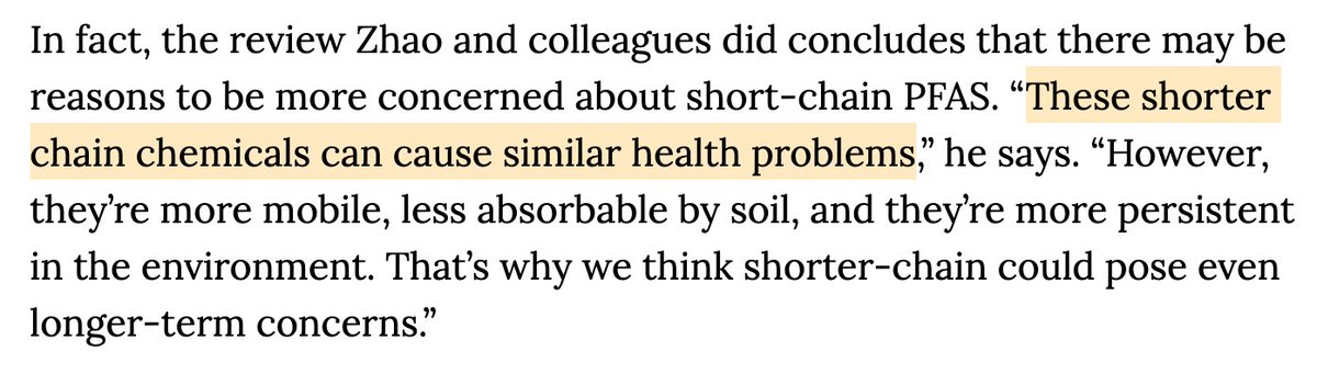 Scared about ‘forever chemicals’ after watching #DarkWaters? Here’s what you need to know: popsci.com/story/environm… via <a href="/PopSci/">Popular Science</a> #C8 #PFAS #PFOA