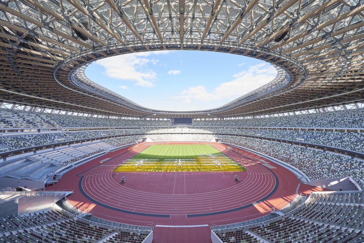 FloTrack's tweet photo. The @Tokyo2020 Olympic Stadium is 😍

© Japan Sport Council https://t.co/tftSV8AtZK