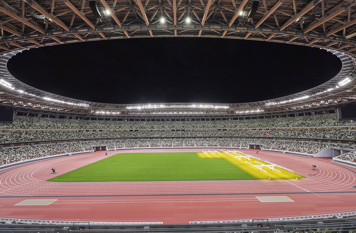 FloTrack's tweet photo. The @Tokyo2020 Olympic Stadium is 😍

© Japan Sport Council https://t.co/tftSV8AtZK
