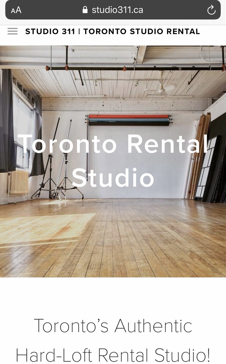 Studio311_ca's tweet photo. ❄️ Hello #December! ❄️
Have you checked out #Toronto’s authentic hard-loft studio? Book your #StudioRental today before it’s too late!
Visit the NEW https://t.co/HM8PhlpTfw website for info! ✔️
#torontostudio #torontostudiorental #torontophotographer #torontovideo https://t.co/z4GaGvx7j3