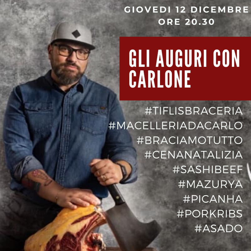 TiflisGenova's tweet photo. Gli Auguri con Carlone - Giov 12 Dic - https://t.co/VocoOTgVaL https://t.co/uKVTjCB2Oz