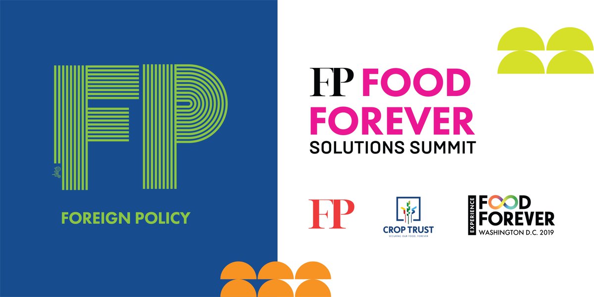 Find out what foods we might eat as we attempt 2 adapt 2 #climatechange. Chefs will share their bites of #foodsofthefuture @ #FPFoodForever and #FFXDC 12/3 in DC 6 - 8 w/ <a href="/foreignpolicy/">Foreign Policy</a> &amp; <a href="/foodforever2020/">Food Forever</a>. Might be a few (free) tix left: foreignpolicy.com/events/food-fo… #foodsecurity