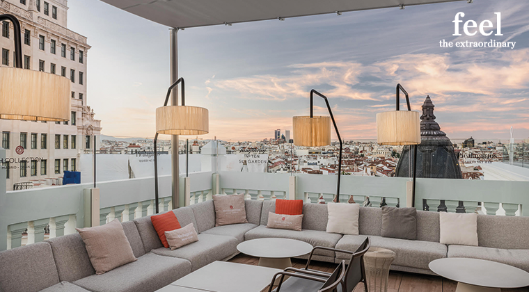 NHCollectionES's tweet image. ¡Las mejores vistas del centro de Madrid están en NH Collection Gran Vía! En una ubicación icónica, es un edificio que fascina por dentro y por fuera. #feelunique
bit.ly/2P8MhXr