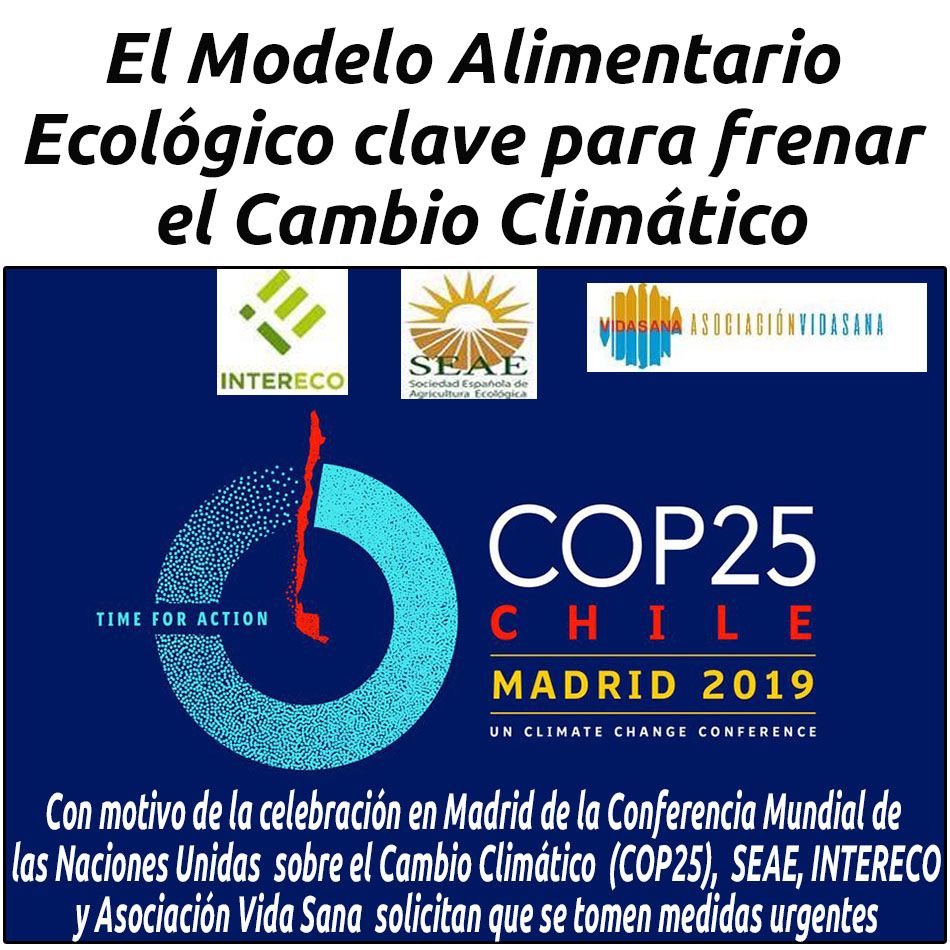 hosteleriaenvlc's tweet photo. EL MODELO ALIMENTARIO ECOLÓGICO CLAVE PARA FRENAR EL CAMBIO CLIMÁTICO

https://t.co/0rV144LjuP

@VidaSana_AVS  #VidaSana #COP25 #HosteleriaEnValencia #ModeloAlimentarioEcologico #CambioClimatico #Madrid #SEAE #INTERECO #AsociacionVidaSana  #MedidasUrgentes #GEI https://t.co/mXEdArMMFR