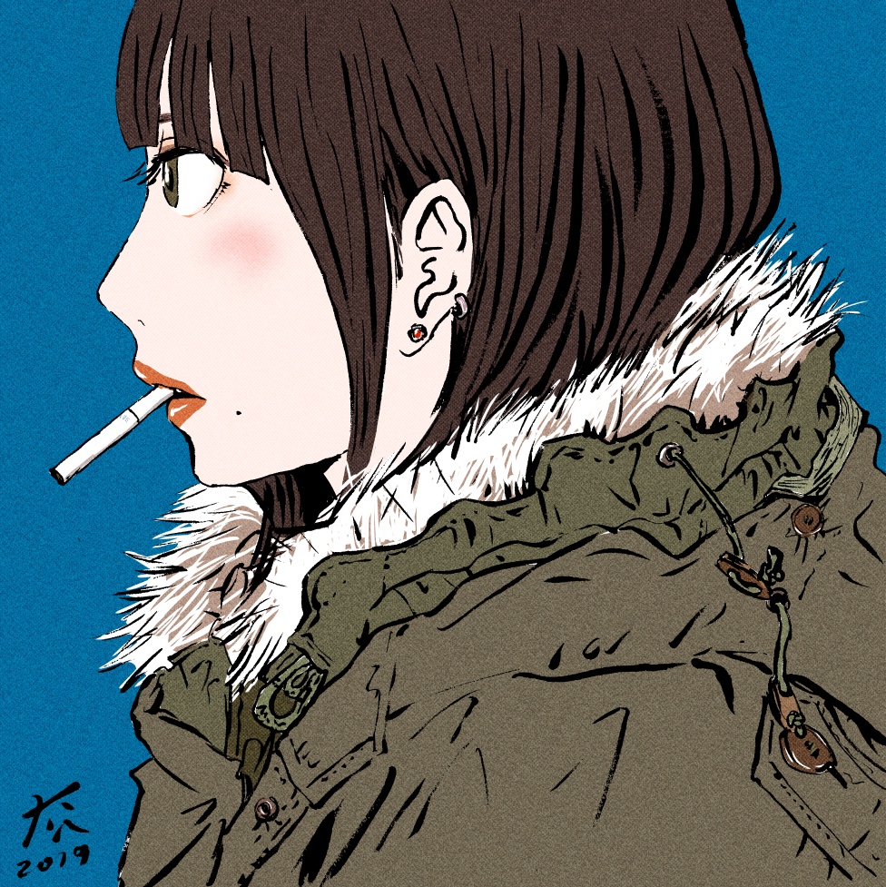 51パーカー用のフードに付いてるゴムって単純にかぶった時に締め付けるためのものな 灰田高鴻のイラスト 51パーカー用のフードに付いてるゴムって単純にかぶった時に締め付けるためのものな 灰田高鴻のイラスト
