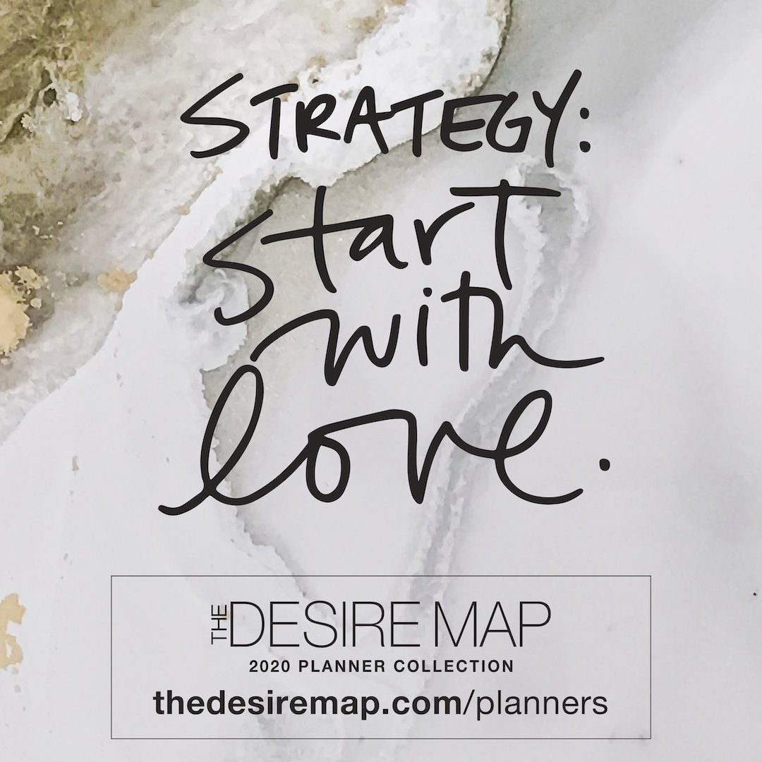 DanielleLaPorte's tweet photo. I was having a business breakfast with a friend-sister. In between the best waffles in the city (Chambar in Vancouver), I opened my planner and wrote: STRATEGY: start with Love. Changed EVERYTHING. This #Truthbomb appears in the 2020 #DesireMapPlanner: https://t.co/PlgXySTClj https://t.co/mFqntOdCJZ