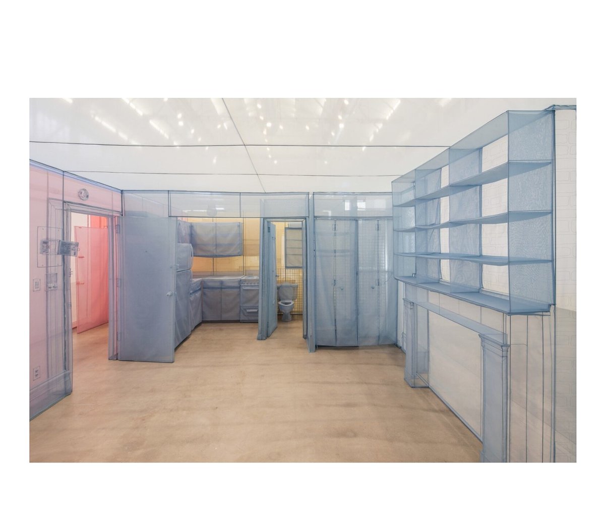 Highpoint Editions Artist Do Ho Suh recently brought his piece 348 West 22nd Street to LACMA.

Learn more: highpointprintmaking.org/highpoint-news…