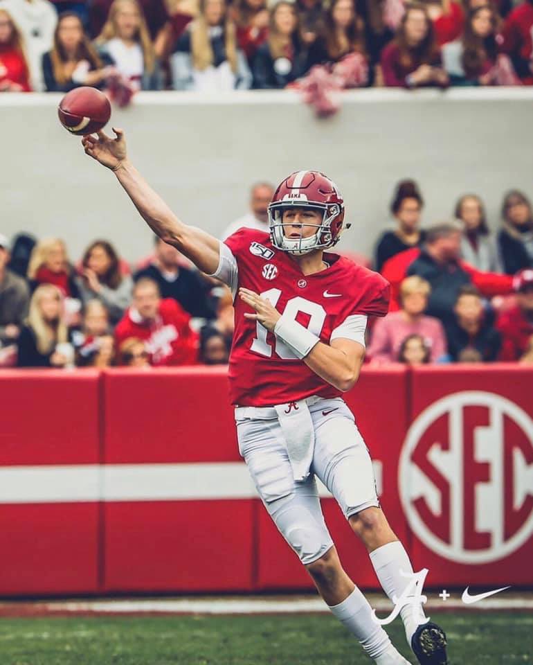 A tough loss in the iron bowl but still proud of <a href="/AlabamaFTBL/">Alabama Football</a> and <a href="/DeBartoloSportU/">DeBartolo Sports</a> QB <a href="/MacJones_10/">Mac Jones</a>  for fighting till the end and giving his team a chance to win. 4TDs vs Auburn. <a href="/QBclub12/">Joe Dickinson</a> <a href="/bhernyscoutguy/">Brian Herny</a> @walkersports_ <a href="/the1qbclub/">QB_CLUB</a> <a href="/Tony_Tsoukalas/">Tony Tsoukalas</a> <a href="/teamwalkerjax/">Team WALKER</a>