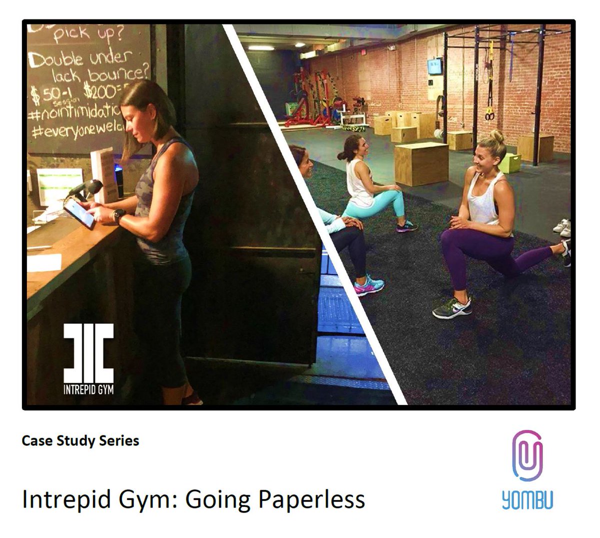 Check out our new case study on Yombu's work creating a digital intake solution for Intrepid Gym, integrated with Mindbody. If you would like a copy of the case study, please email: info@yombu.com.

#yombu #intrepidgym #gopaperless #boutiquefitness #fitnessindustry