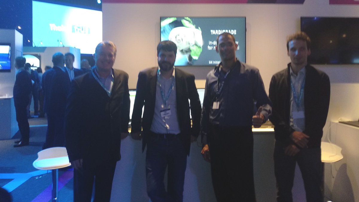 NanoLockSec's tweet photo. Flashback to last week in Paris at #ThalesInnovDays where the NanoLock team joined with @Tardigrade_io to present a NanoLock-protected #smartcamera for the #smartcity. @thalesgroup #InnovDays https://t.co/ZNJCjyROIQ