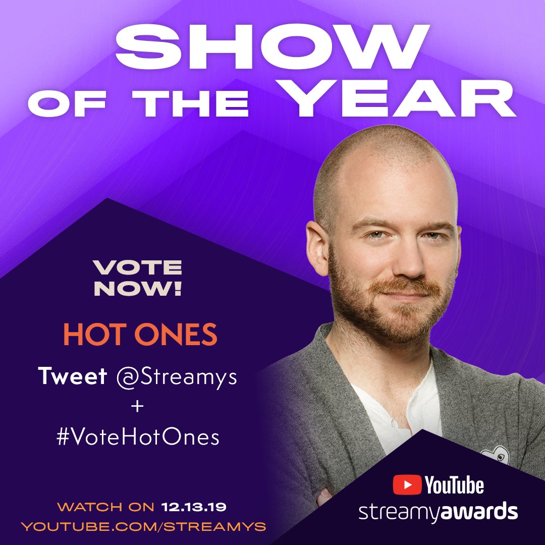 Streamy Awards on Twitter "on a scale from mild to fire, how excited