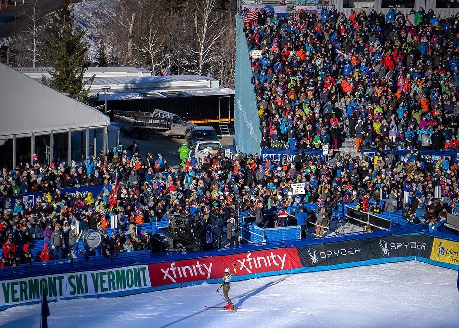 THANKS to the fans for making this past weekend so special. You show up, cheer, bring the fire, and create the most wonderful atmosphere. Words can not explain how incredible it is to race at @killingtonmtn, and that is because of you. Thank you so very much. My heart is full.❤️