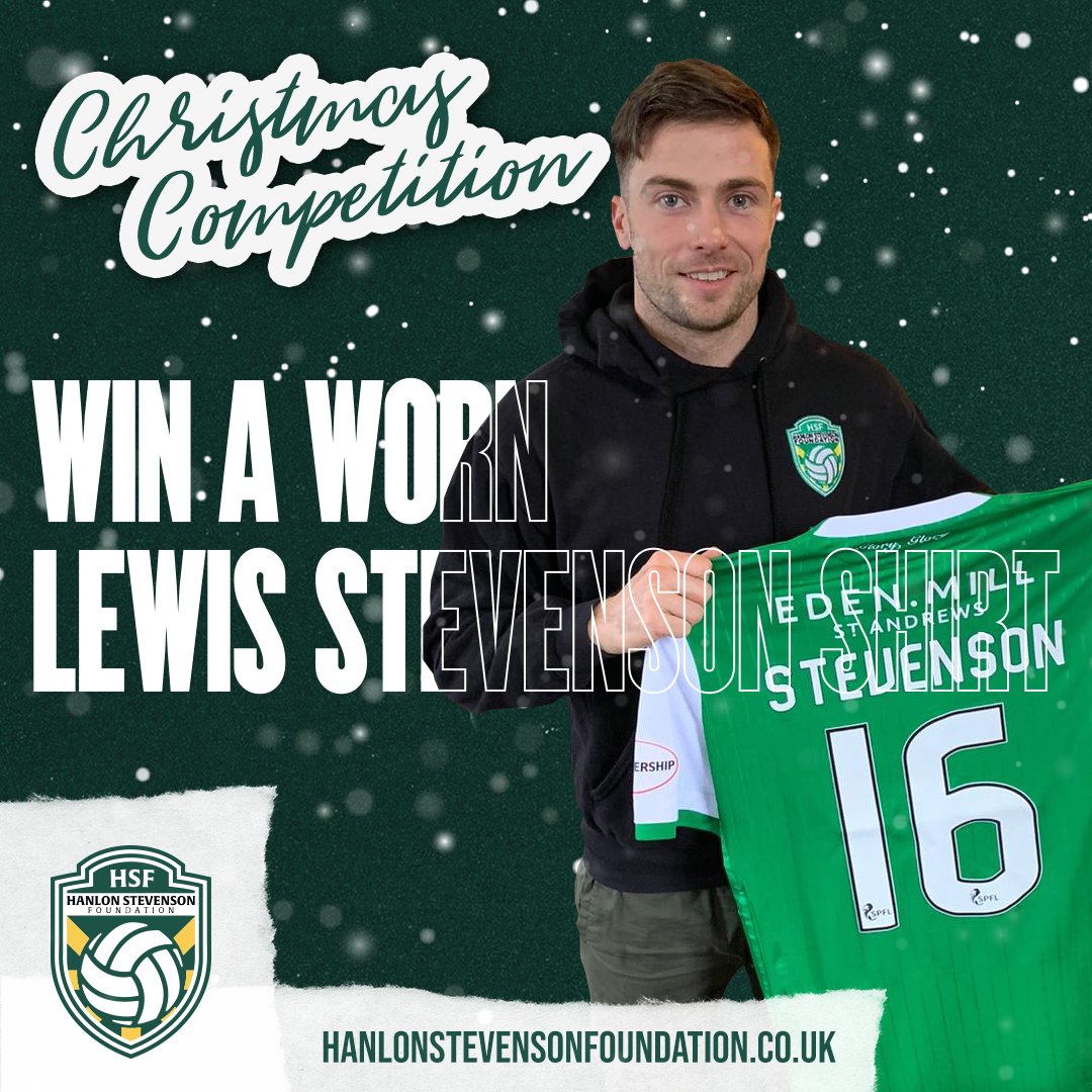 HanlonStevenson's tweet photo. 🎅🏼 CHRISTMAS COMPETITION ❄️- WIN A WORN LEWIS STEVENSON STRIP! 

Celebrate Christmas with HSF by winning this amazing prize. Lewis will even sign the strip with your own personal message! To enter simply:

1) Follow us.
2) Retweet this post.
3) Tag four friends in a comments. https://t.co/seeCRVNoc5