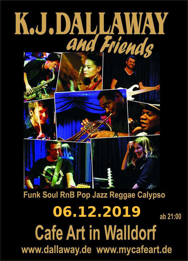 Am 06.12.2019 #K_J_Dallaway and Friends live Musik #Helena_Paul #Indra_Wahl #Marvin_Merkhofer ab 19:30 Uhr im #Café_Art Kleinfeldweg 42 - 69190 #Walldorf http://mycafeart.de/veranstaltungen/ … #Wiesloch #Heidelberg #Reilingen #Sandhausen #Hockenheim #Speyer #StLeonRot #liveMusik #Musik #SAP