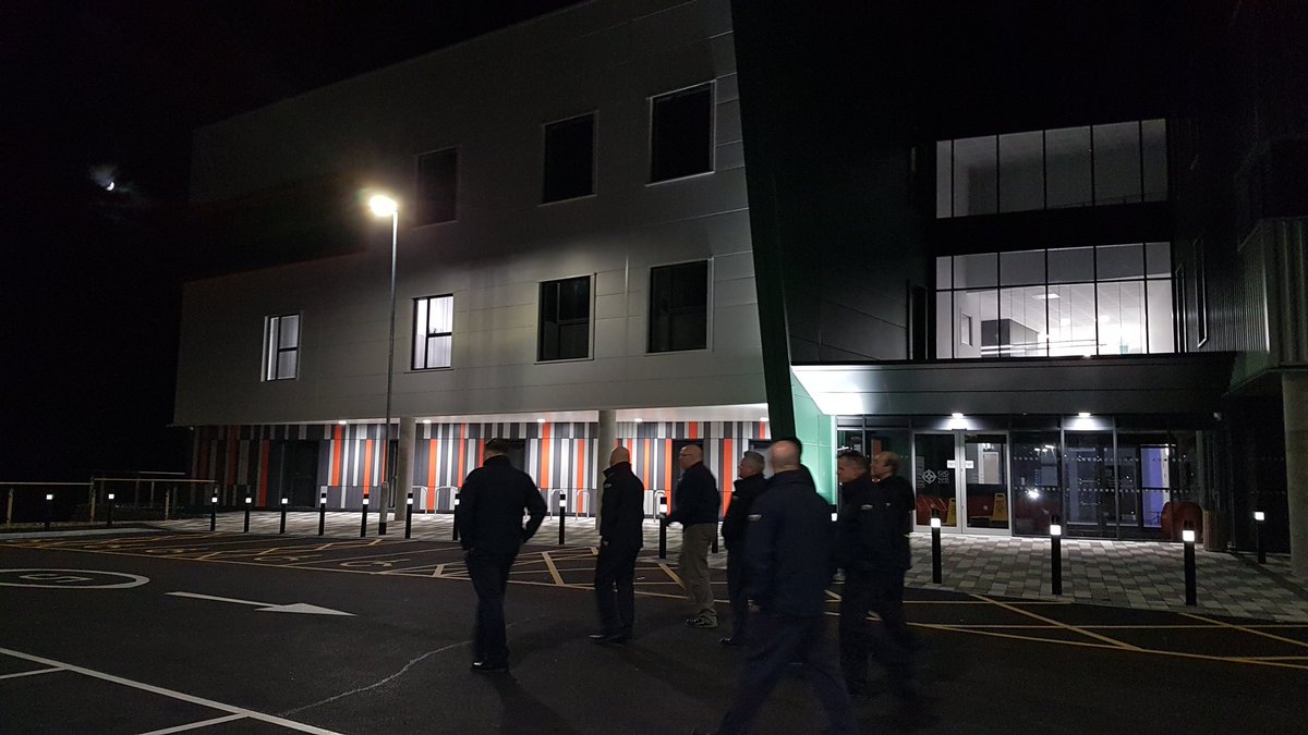 With so many modern methods of construction  available it's important we maintain our knowledge of how buildings are constructed and managed. Tonight we were invited to visit Cardigan's new Integrated Health Centre.
What a fantastic facility. 👏👏👏
<a href="/mawwfire/">Tân CGC / MAWW Fire</a> <a href="/HywelDdaHB/">Hywel Dda UHB</a>