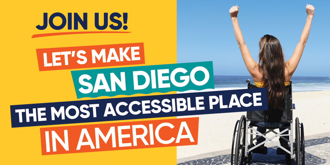 It’s the <a href="/UN/">United Nations</a> International Day of Persons with Disabilities, join us in support of making #SanDiego the Most #Accessible Place in America. #AccessibleSanDiego2019