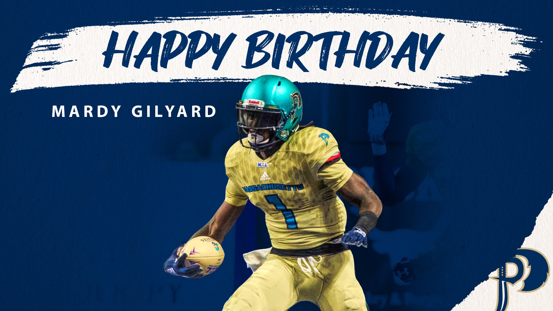 We d like to wish WR Mardy Gilyard a very happy birthday! 