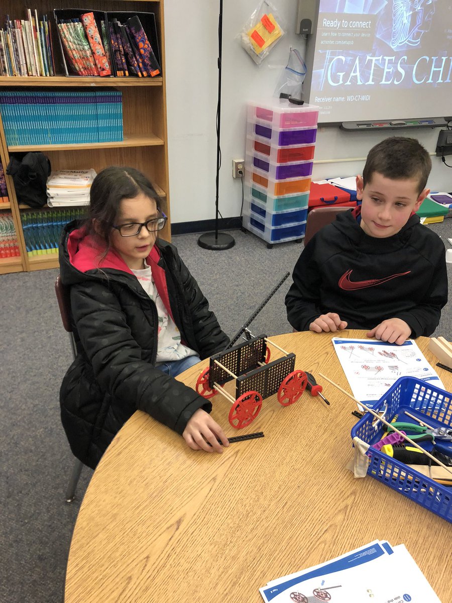The <a href="/gcwaltdisney/">GC Walt Disney Elementary School</a> STEM Club hard at work building toys. Measuring, cutting, hammering and learning how to work with other people. #gcpride #wds1920