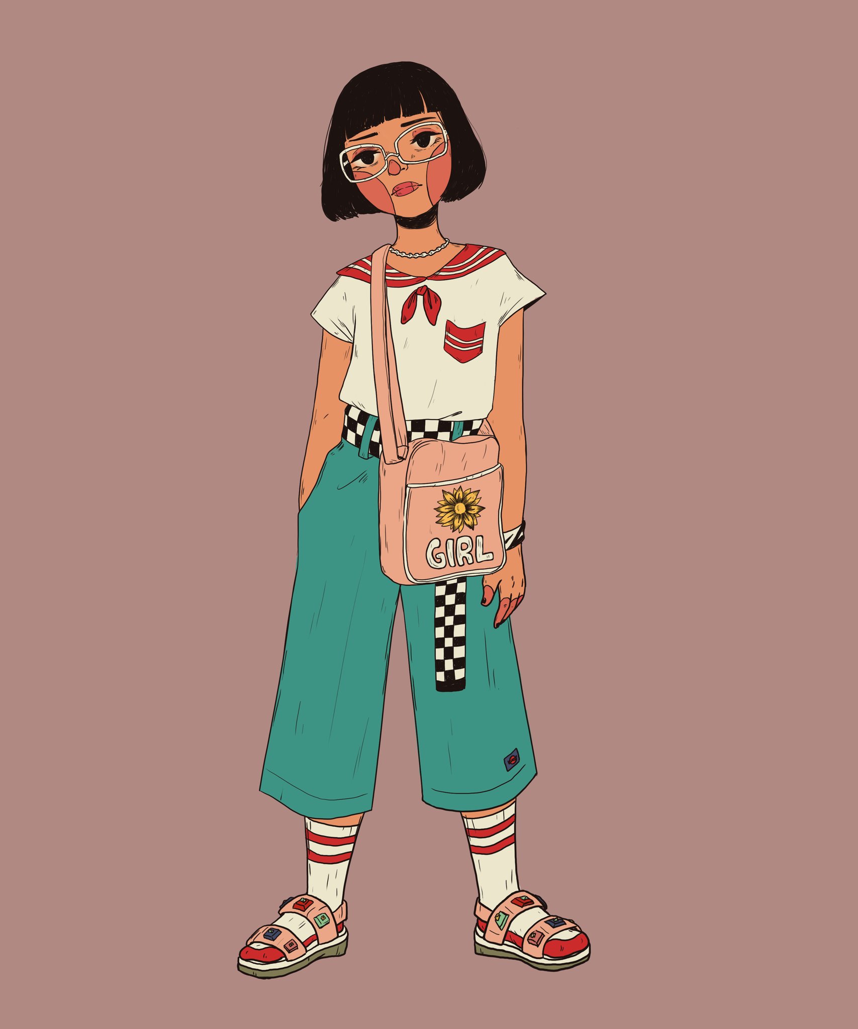 Cute top outfits drawings