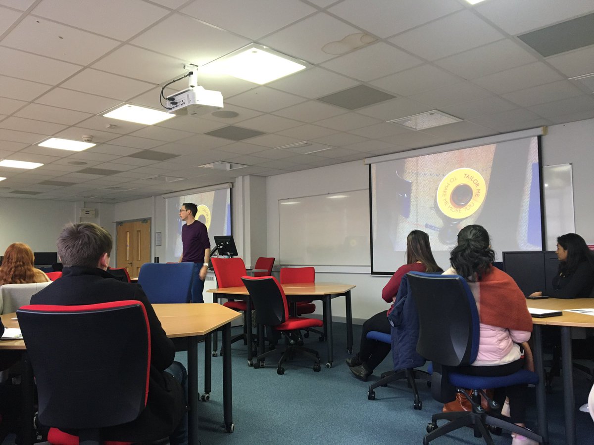 Thanks so much <a href="/BakerRJM/">Rob Baker</a> from Tailored Thinking for sharing your job crafting work with <a href="/OccPsychUNN/">Occ&OrgPsychUNN</a> MSc students. Really great, informative and positive session. Looking forward to the new book!